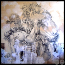 DESCENDIENDO, 2008 - Acrílico sobre tela de FÉLIX TORANZOS